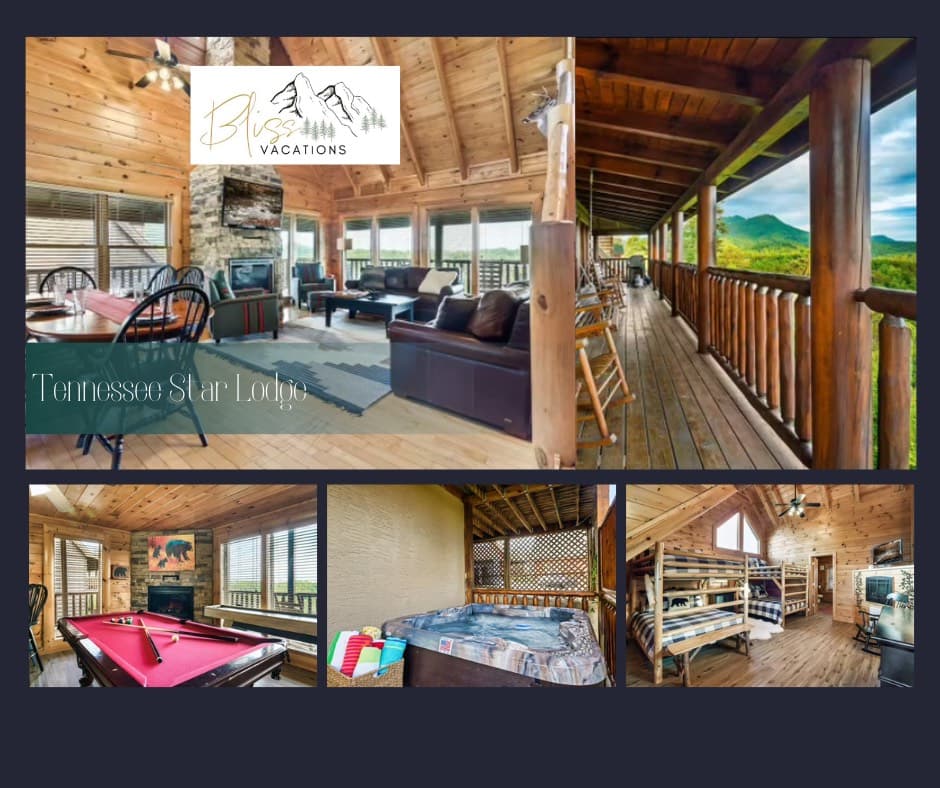 Tennessee Star Lodge in Pigeon Forge | Bliss Vacations (865) 900-6514