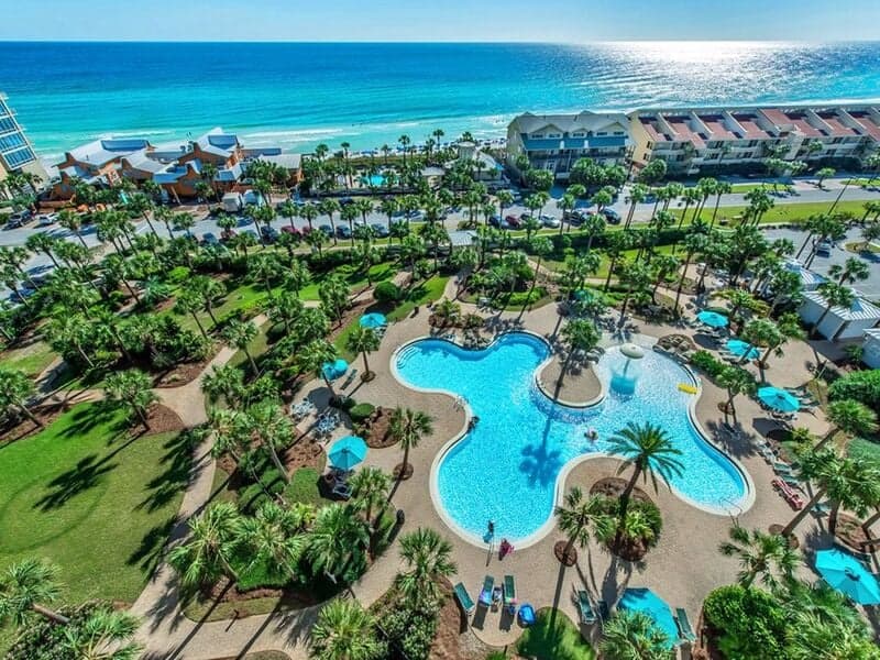 Paradise Pointe | 3br\3ba Beach Views | 3 King Suites | Sleeps 10 | Lagoon Pool